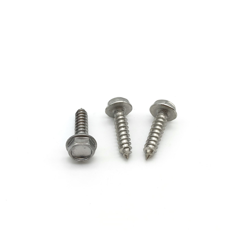 Flanged Hex Head Screws for Sheet Metal