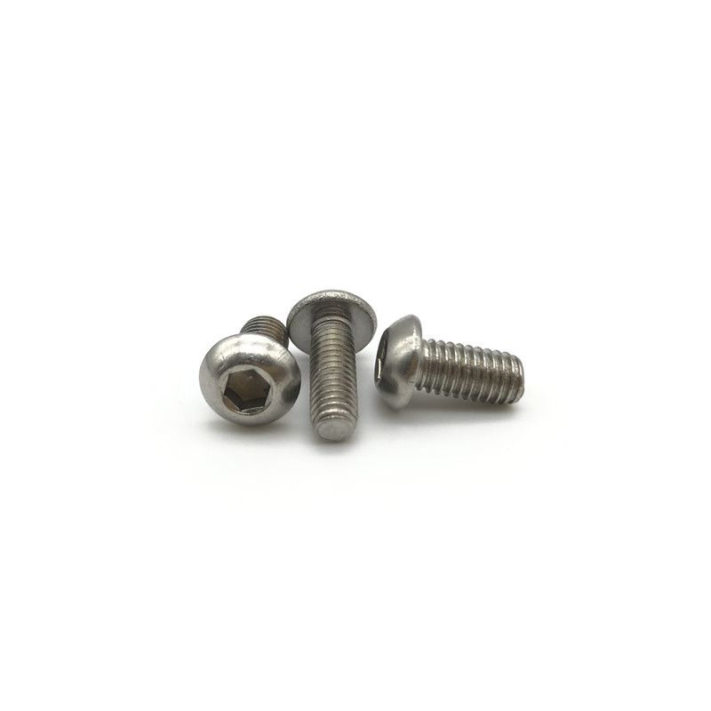 Button Head Hex Drive Screws