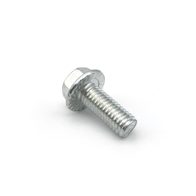 Serrated-Flange Hex Head Screws